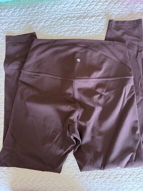 CRZ YOGA Plum Purple High-Waist Leggings